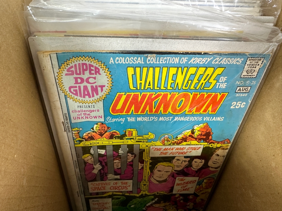 Just Added - Short Box Of Vintage Comic Books With Various First #1 Edition Comic Books - See Photos For Sampling [Photo 7]
