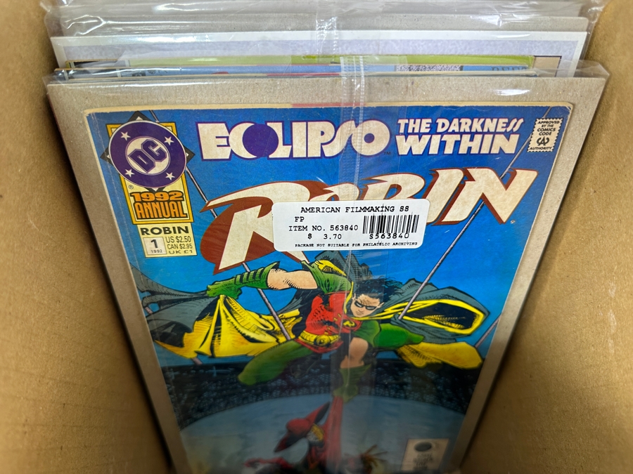 Just Added - Short Box Of Vintage Comic Books With Various First #1 Edition Comic Books - See Photos For Sampling [Photo 21]