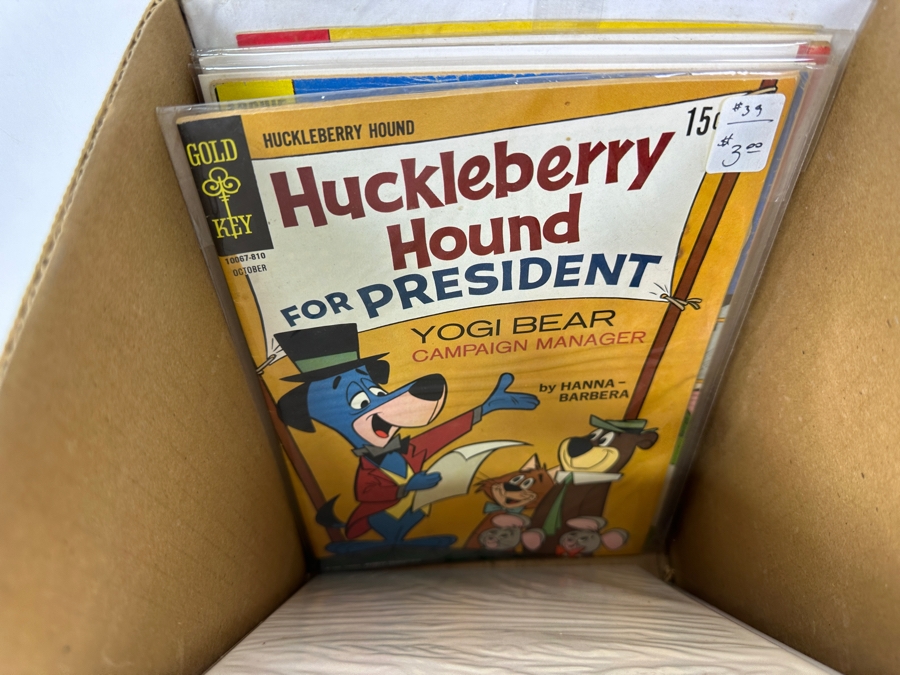 Just Added - Short Box Of Vintage Comic Books With Various First #1 Edition Comic Books - See Photos For Sampling [Photo 39]