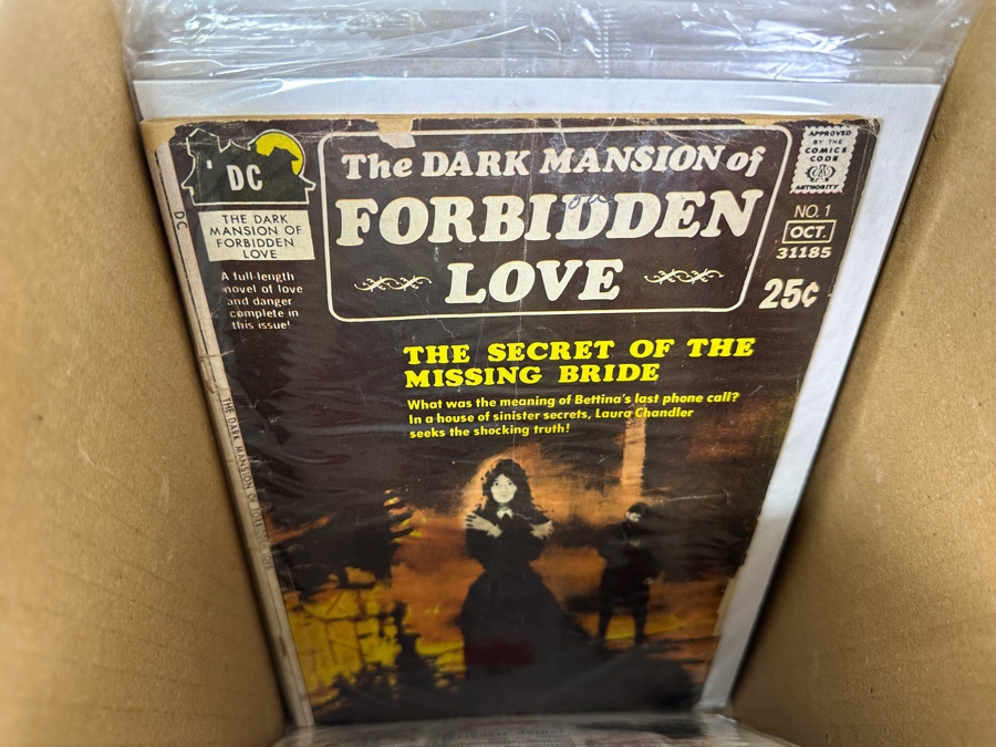 Just Added - Short Box Of Vintage Comic Books With Various First #1 Edition Comic Books - See Photos For Sampling [Photo 29]