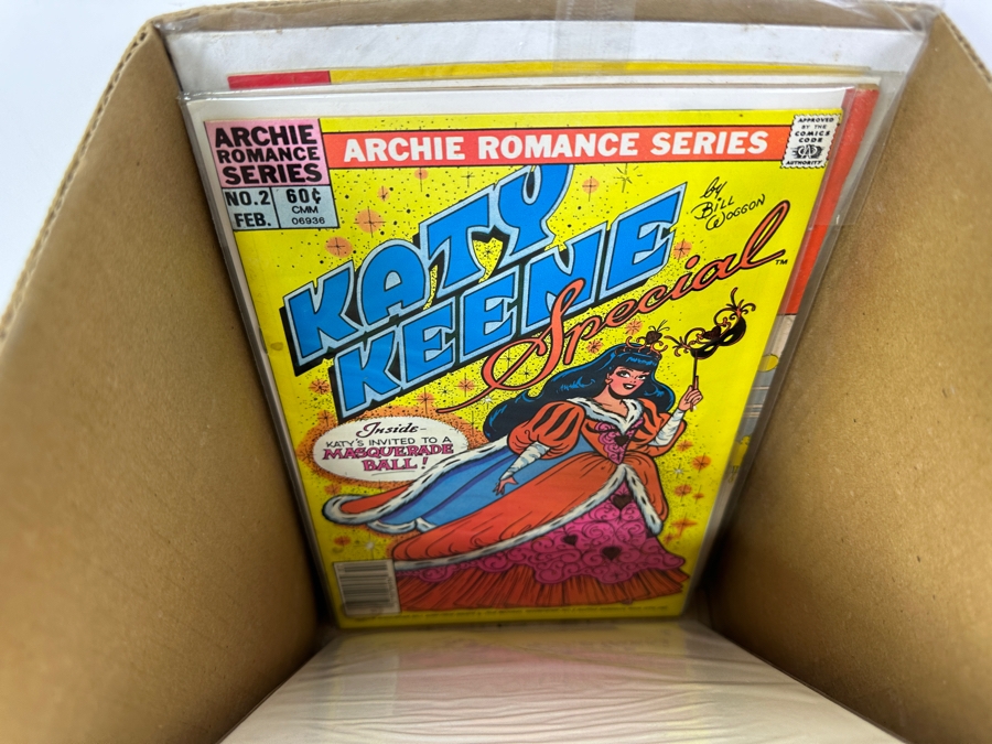 Just Added - Short Box Of Vintage Comic Books With Various First #1 Edition Comic Books - See Photos For Sampling [Photo 41]