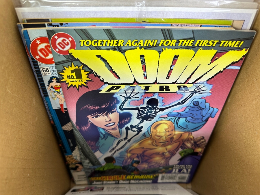 Just Added - Short Box Of Vintage Comic Books With Various First #1 Edition Comic Books - See Photos For Sampling [Photo 23]