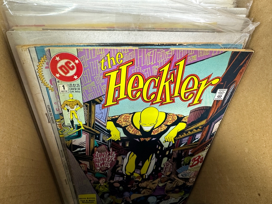 Just Added - Short Box Of Vintage Comic Books With Various First #1 Edition Comic Books - See Photos For Sampling [Photo 6]