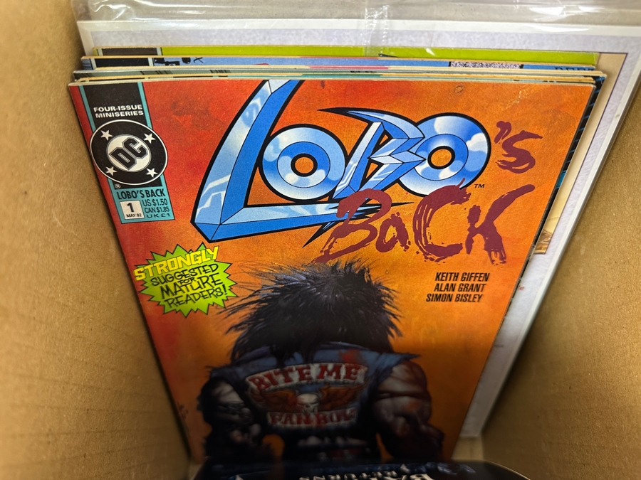 Just Added - Short Box Of Vintage Comic Books With Various First #1 Edition Comic Books - See Photos For Sampling [Photo 22]