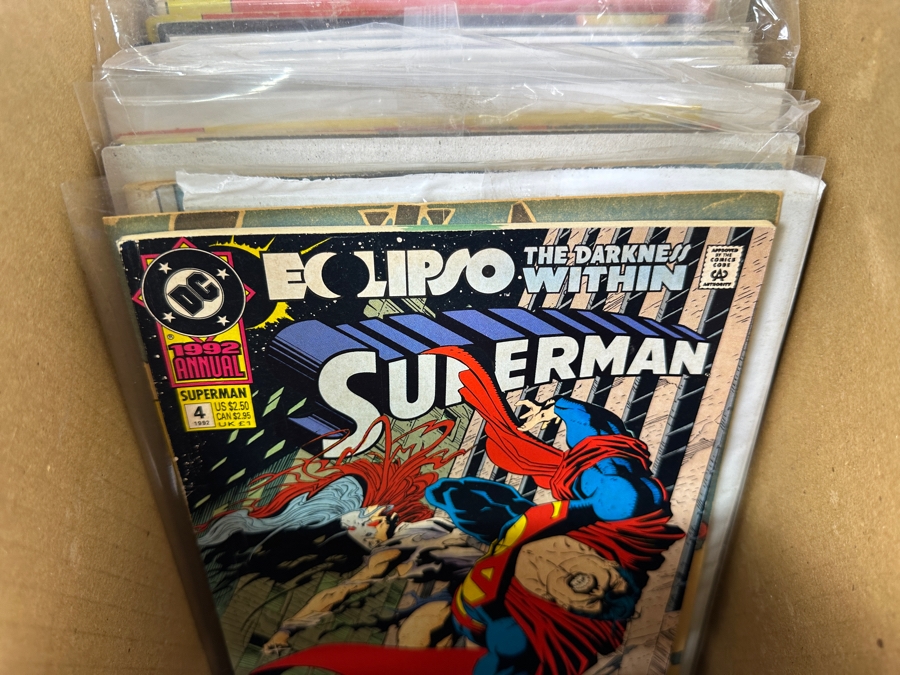 Just Added - Short Box Of Vintage Comic Books With Various First #1 Edition Comic Books - See Photos For Sampling [Photo 2]