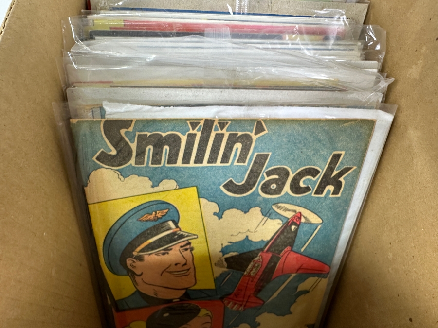 Just Added - Short Box Of Vintage Comic Books With Various First #1 Edition Comic Books - See Photos For Sampling [Photo 3]