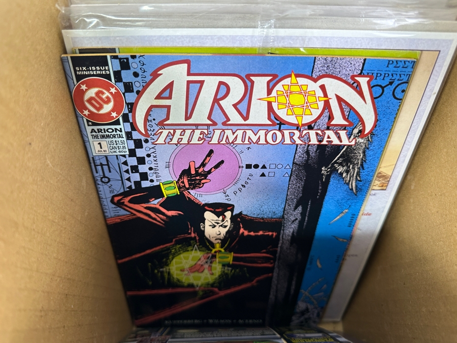 Just Added - Short Box Of Vintage Comic Books With Various First #1 Edition Comic Books - See Photos For Sampling [Photo 25]