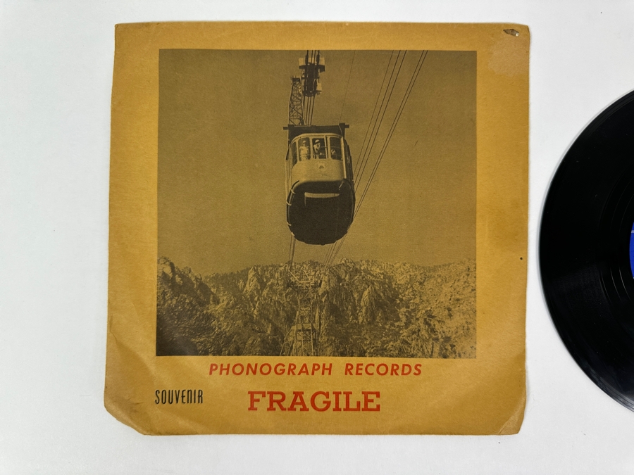 Just Added - Vintage Souvenir Records Of Palm Springs And Aerial Tramway Sammy Marshall 45rpm Vinyl Record [Photo 2]