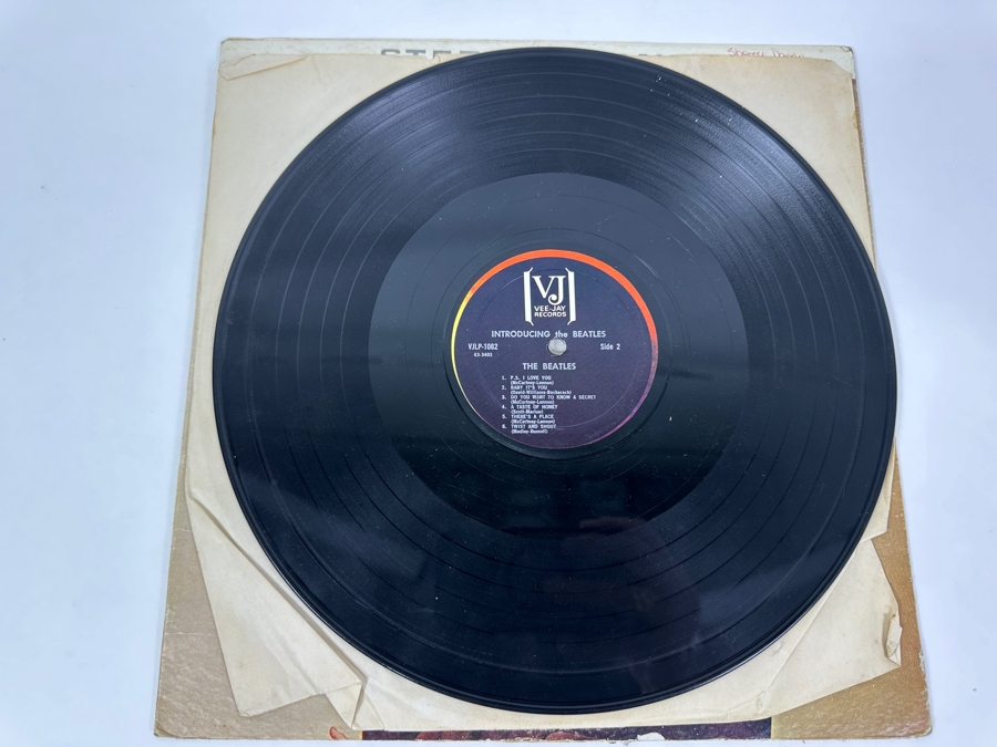 Just Added - The Beatles: Introducing The Beatles Vee-Jay Records Vinyl Record VJLP-1062 [Photo 5]