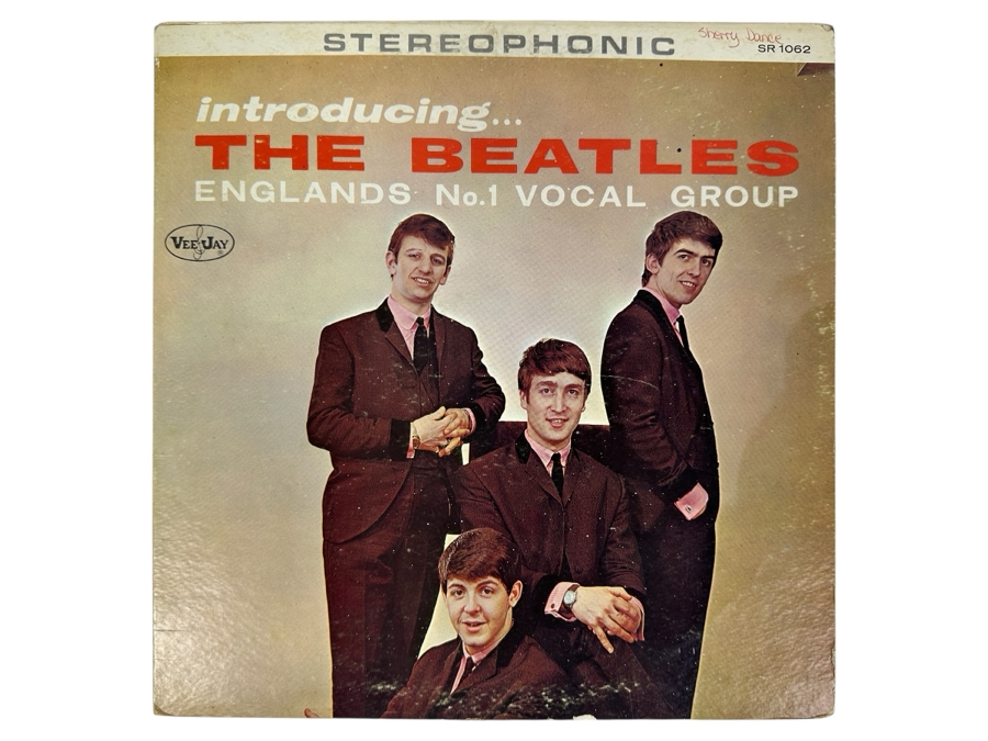 Just Added - The Beatles: Introducing The Beatles Vee-Jay Records Vinyl Record VJLP-1062