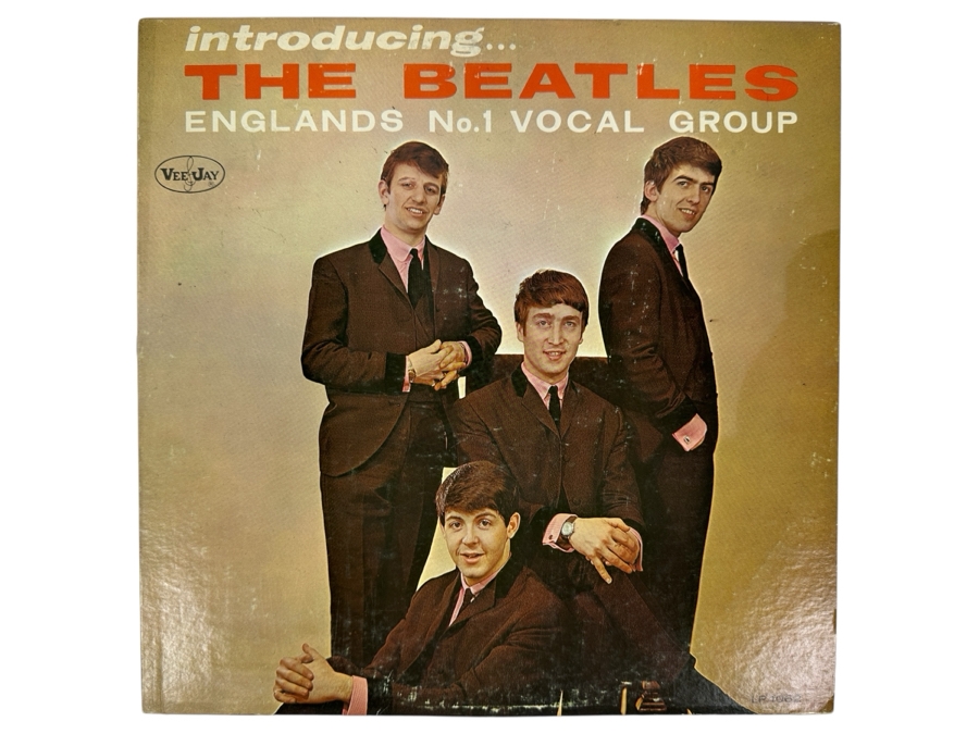 Just Added - The Beatles: Introducing The Beatles Vee-Jay Records Vinyl Record VJLP-1062