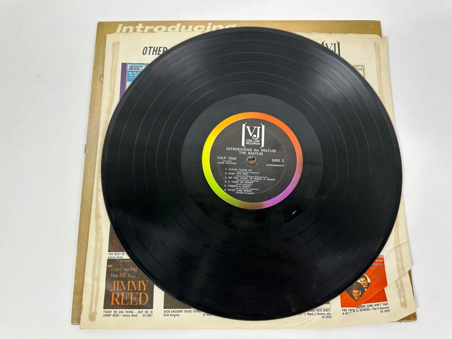 Just Added - The Beatles: Introducing The Beatles Vee-Jay Records Vinyl Record VJLP-1062 [Photo 5]
