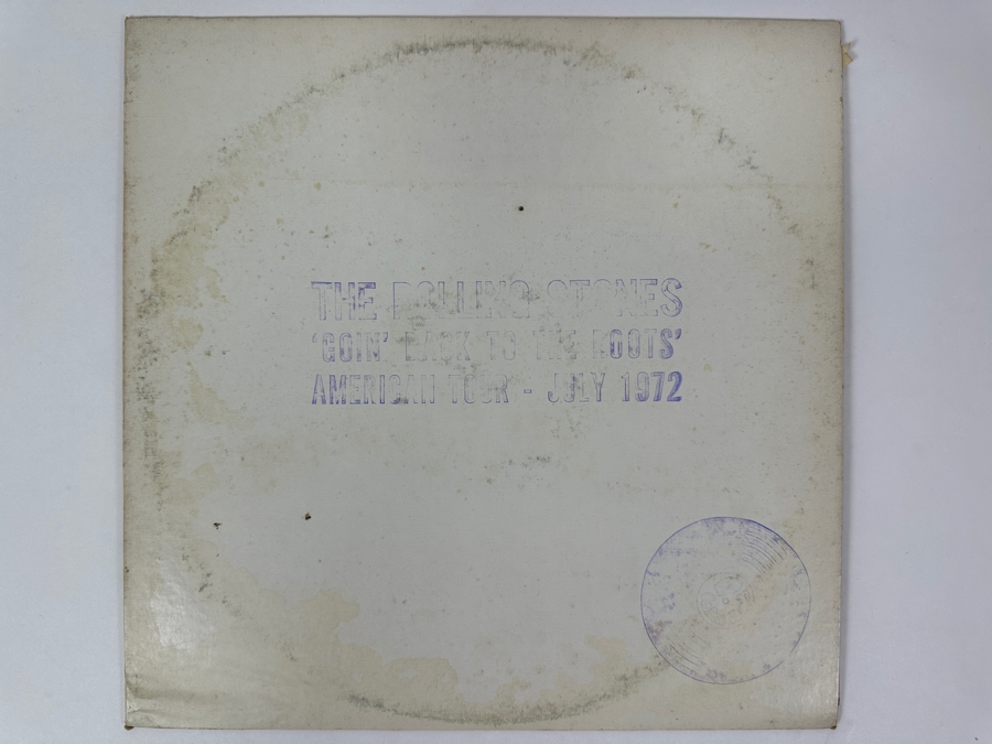 Just Added - Rare The Rolling Stones ‘Goin’ Back To The Roots’ American Tour - July 1972 Vinyl Record [Photo 2]