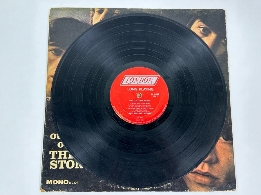 Just Added - The Rolling Stones - Out Of Our Heads Mono LL 3429 LONDON Records Vinyl Record [Photo 3]