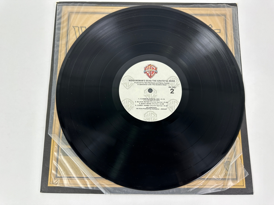 Just Added - The Grateful Dead - Workingman’s Dead WS 1869 Vinyl Record [Photo 5]
