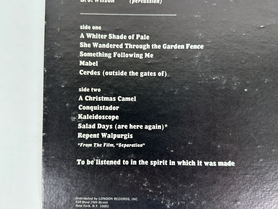 Just Added - Procol Harum Self Titled Debut Album DERAM Records DES-18008 [Photo 4]