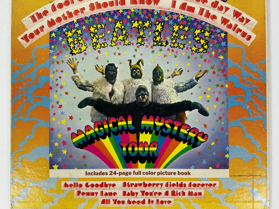 Just Added - The Beatles - Magical Mystery Tour Gatefold Album - Missing Some Of The Pages Of The 24-Page Book [Photo 2]
