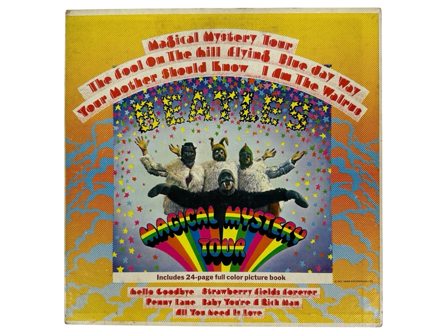 Just Added - The Beatles - Magical Mystery Tour Gatefold Album - Missing Some Of The Pages Of The 24-Page Book