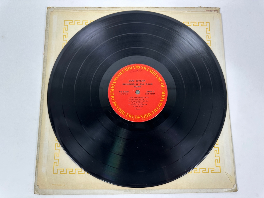 Just Added - Bob Dylan - Bringing It All Back Home Vinyl Record CS 9128 [Photo 5]
