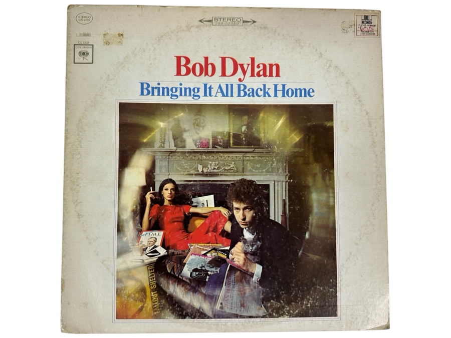 Just Added - Bob Dylan - Bringing It All Back Home Vinyl Record CS 9128