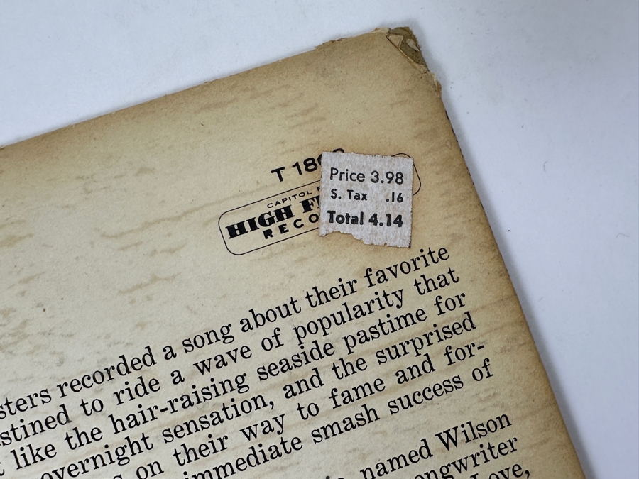 Just Added - The Beach Boys - Surfin’ Safari Vinyl Record T-1808 [Photo 4]