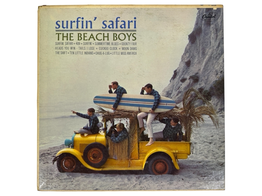 Just Added - The Beach Boys - Surfin’ Safari Vinyl Record T-1808