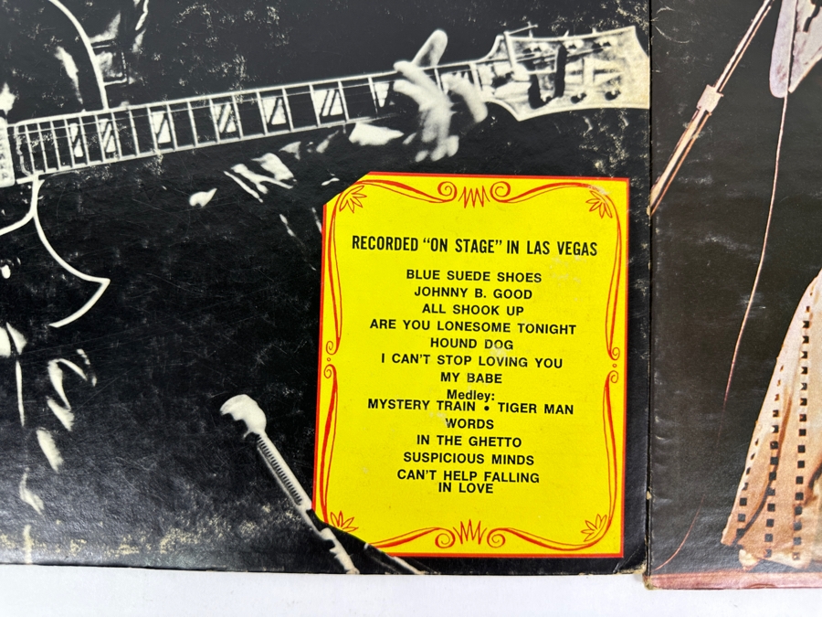Just Added - (3) Elvis Vinyl Records: G.I. Blues, Elvis In Person At The International Hotel Las Vegas, NV And Elvis As Recorded At Madison Square Garden [Photo 4]