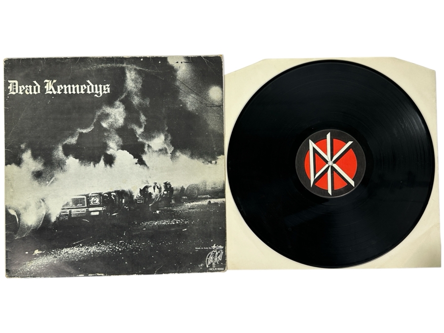Just Added - Dead Kennedys - Fresh Fruit For Rotting Vegetables Vinyl Record 1981 Made In Italy Cherry Red Records HCLP/5000 Featuring California Uber Alles