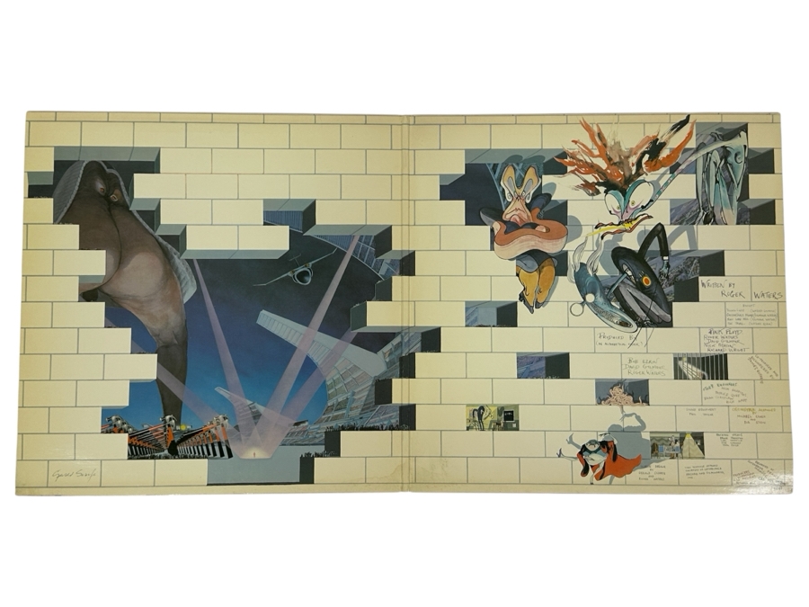 Just Added - Pink Floyd - The Wall Gatefold 2-Record Vinyl Records AL 36184 1979 Columbia Records