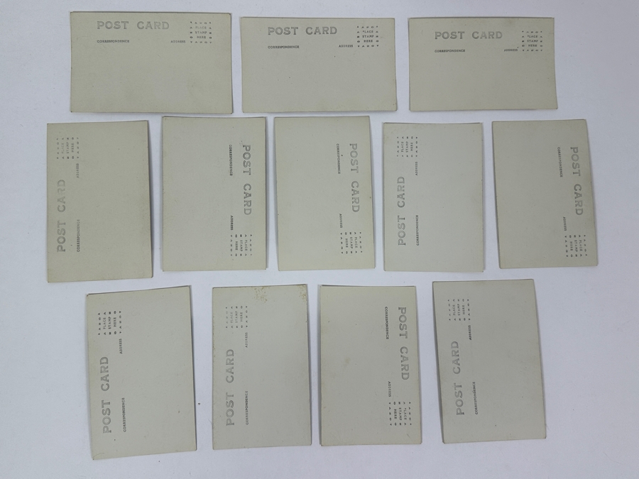 Just Added - (12) Antique Arthur Mole (1889-1983) & John Thomas (Died 1947) US Military Patriotic Images Real Photo Postcards Using Thousands Of Soldiers To Create Patterns And Patriotic Images Called “Living Photographs” Postcards Estimate $1,000-$1,500 [Photo 53]