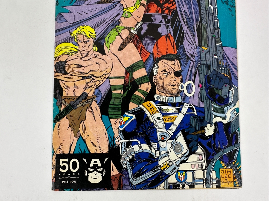 Just Added - Vintage 1991 Marvel Comics The Uncanny X-Men No. 274 Jim Lee Comic Book [Photo 3]