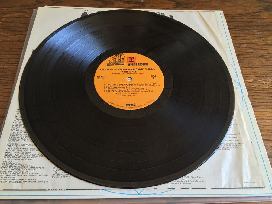 Kinks - Lola Versus Powerman And The Moneygoround - Part One - Reprise Records ‎- RS 6423 [Photo 6]