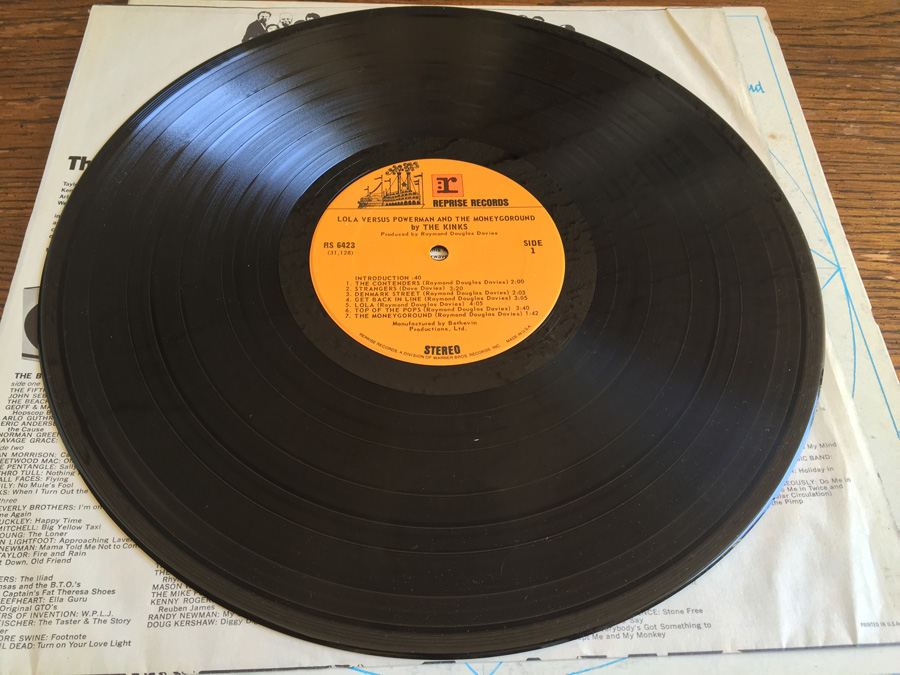 Kinks - Lola Versus Powerman And The Moneygoround - Part One - Reprise Records ‎- RS 6423 [Photo 4]