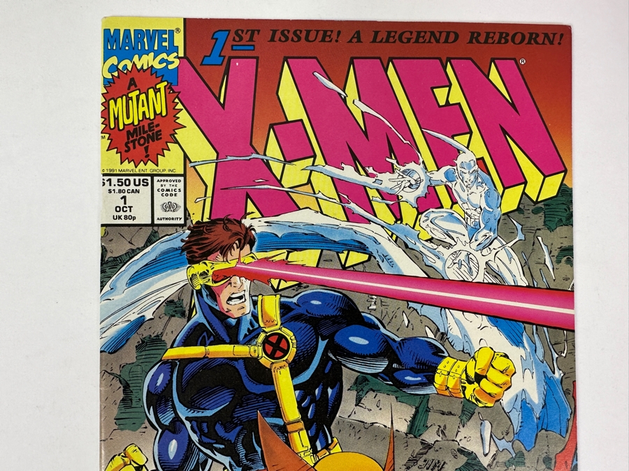 Just Added - Vintage 1991 Marvel Comics X-Men No. 1 Jim Lee Comic Book [Photo 2]