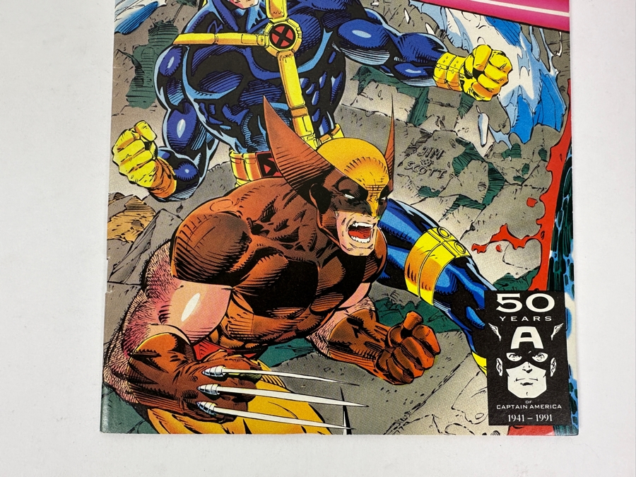 Just Added - Vintage 1991 Marvel Comics X-Men No. 1 Jim Lee Comic Book [Photo 3]