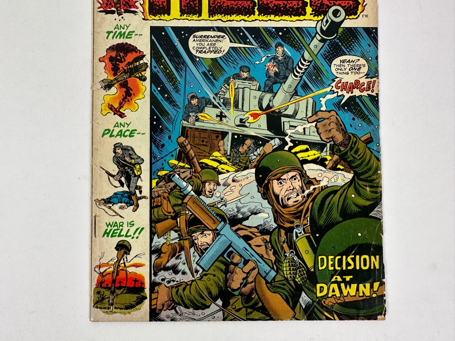 Just Added - Vintage 1973 Marvel Comics War Is Hell No. 1 Comic Book [Photo 3]