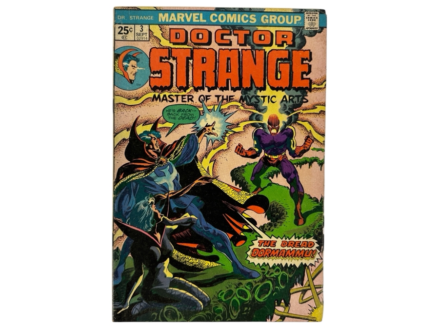 Just Added - Vintage 1974 Marvel Comics Doctor Strange No. 3 Comic Book