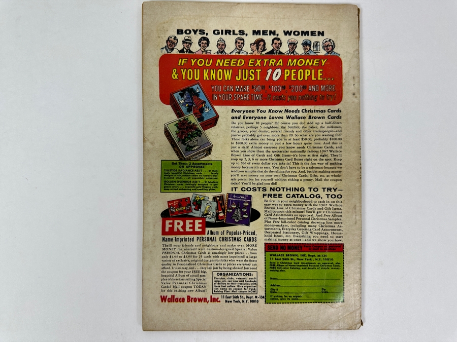 Just Added - Vintage 1967 Marvel Comics King-Size Special Annual Here Comes… Daredevil No. 1 Comic Book [Photo 4]