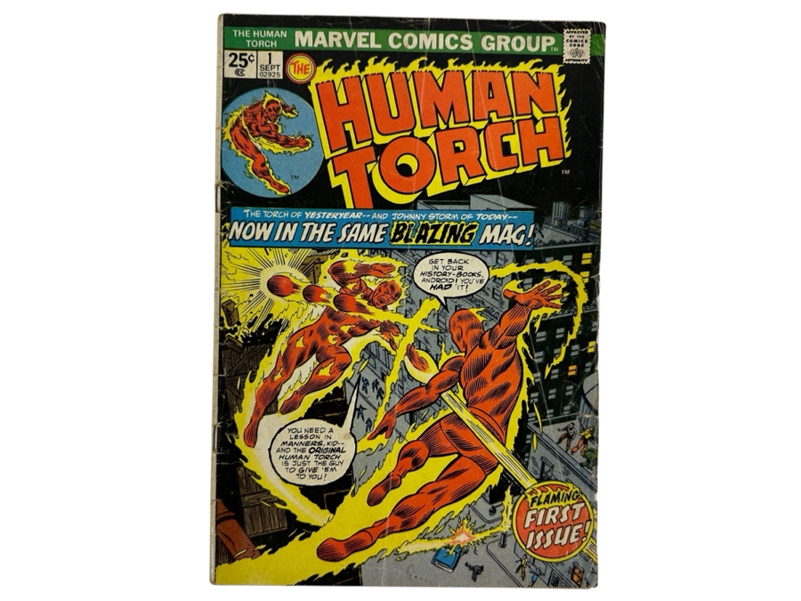 Just Added - Vintage 1974 Marvel Comics The Human Torch No. 1 Comic Book