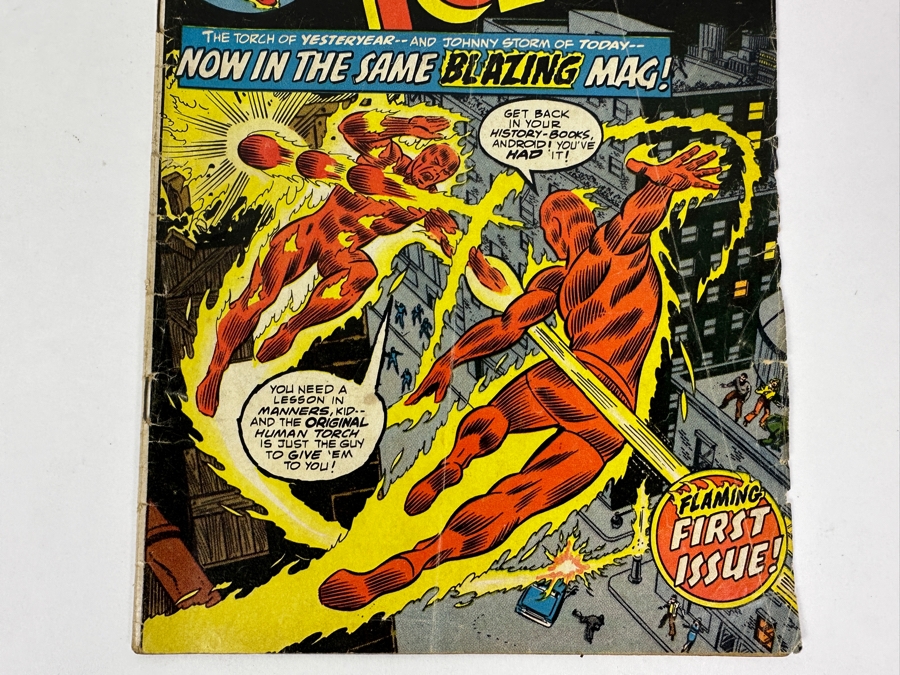 Just Added - Vintage 1974 Marvel Comics The Human Torch No. 1 Comic Book [Photo 3]