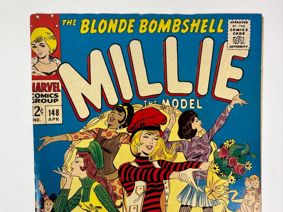 Just Added - Vintage 1967 Marvel Comics Millie The Model No. 148 Comic Book [Photo 2]