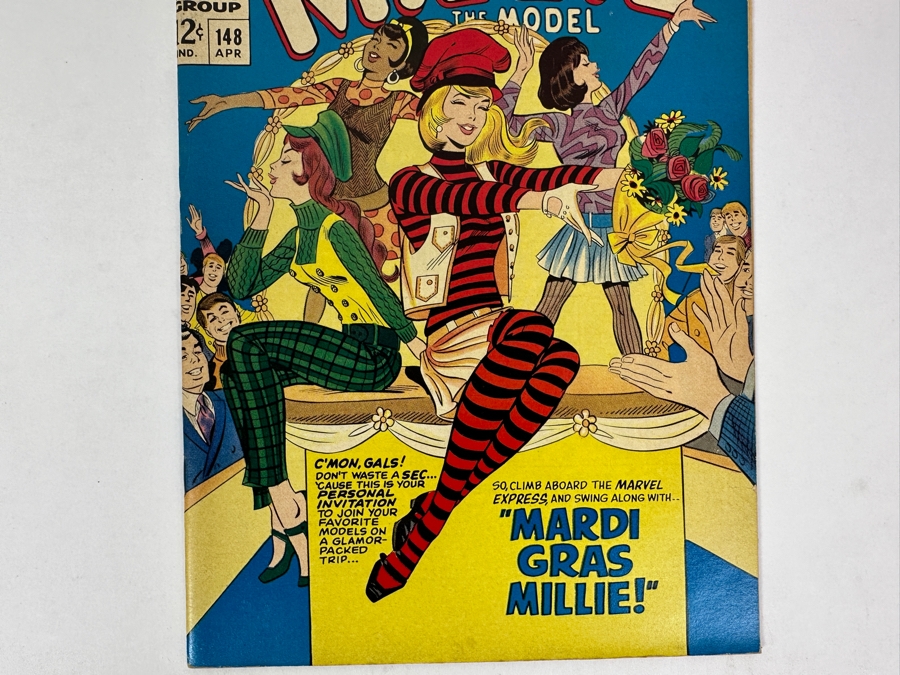 Just Added - Vintage 1967 Marvel Comics Millie The Model No. 148 Comic Book [Photo 3]