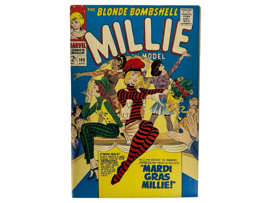 Just Added - Vintage 1967 Marvel Comics Millie The Model No. 148 Comic Book