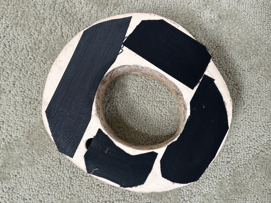 Just Added - Jean Smith Glazed Ceramic Wall Sculpture in 12 parts  32'W x 22'H as Displayed [Photo 4]