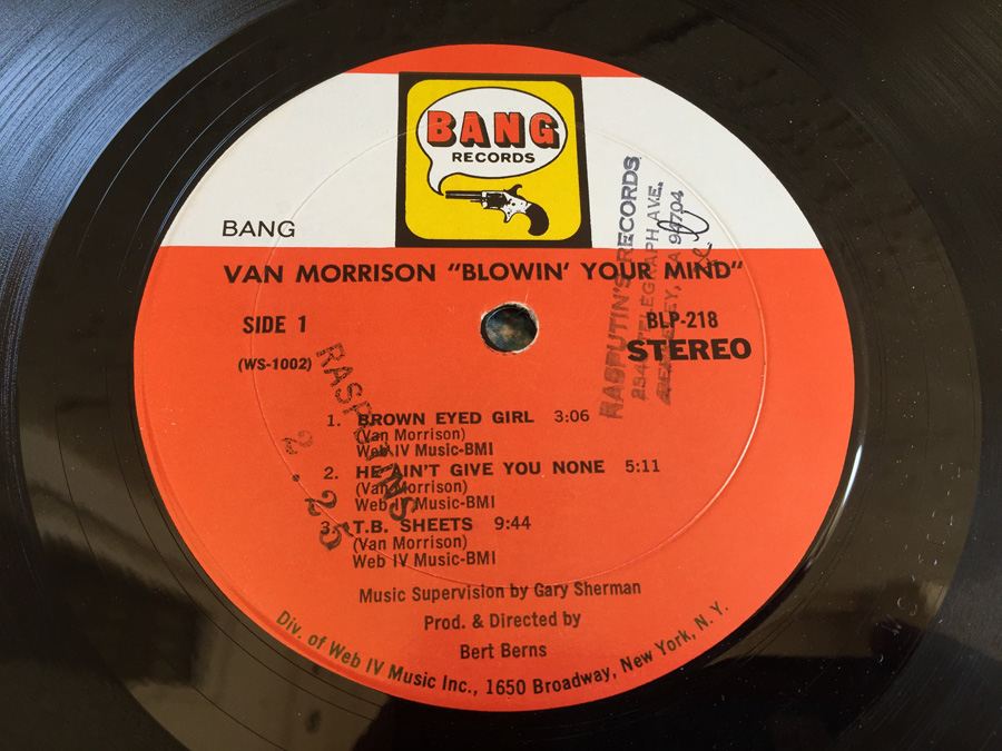 Van Morrison ‎- Blowin' Your Mind! - Bang Records ‎- BLB 218 [Photo 4]