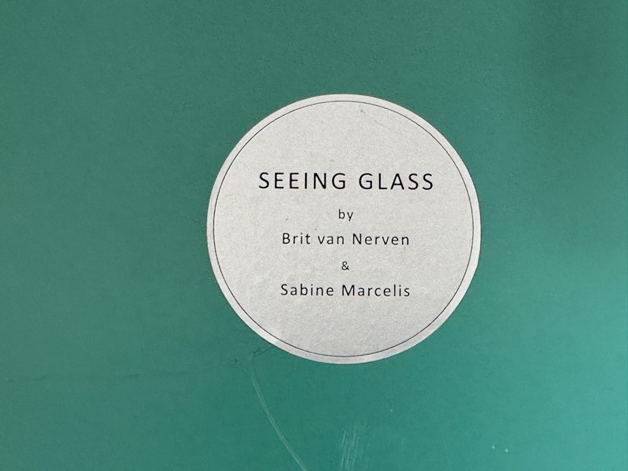 Just Added - Studio Sabine Marcelis with Brit van Nerven Off Round Seeing Glass Mirror 550 in Silver Retails $3,520 21.6'H x 19.8'W x 1'D [Photo 6]
