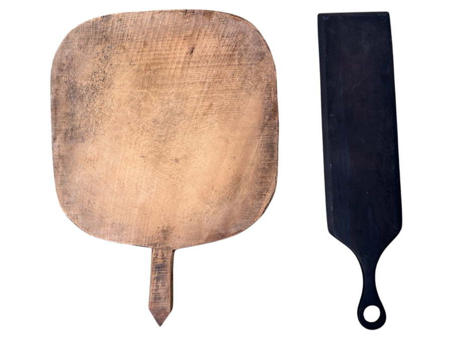 Just Added - Large Wooden Bread Board and Bloomingville Acaia Cheese Cutting Board 24'L x 17'W and 24'L x 5.5'W