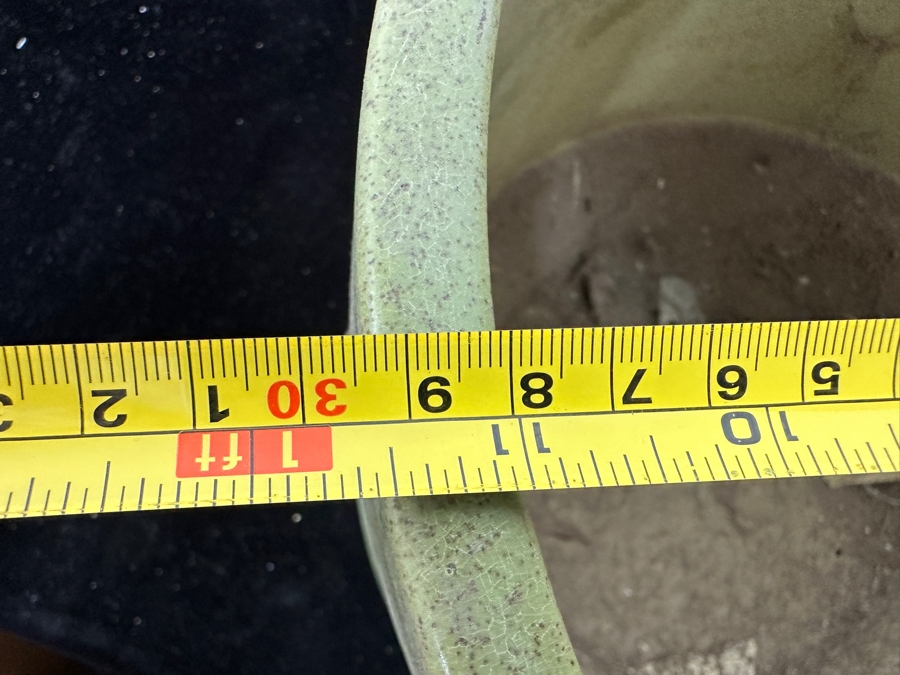 Just Added - Vintage USA Pottery Flower Pot 9H [Photo 8]