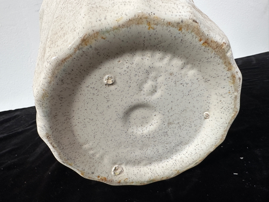 Just Added - Vintage Mid-Century Modern Bauer Pottery Swirl Design Flower Pot 8H [Photo 4]
