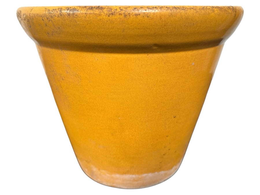Just Added - Vintage Terra Cotta USA Pottery Flower Pot 9.5H